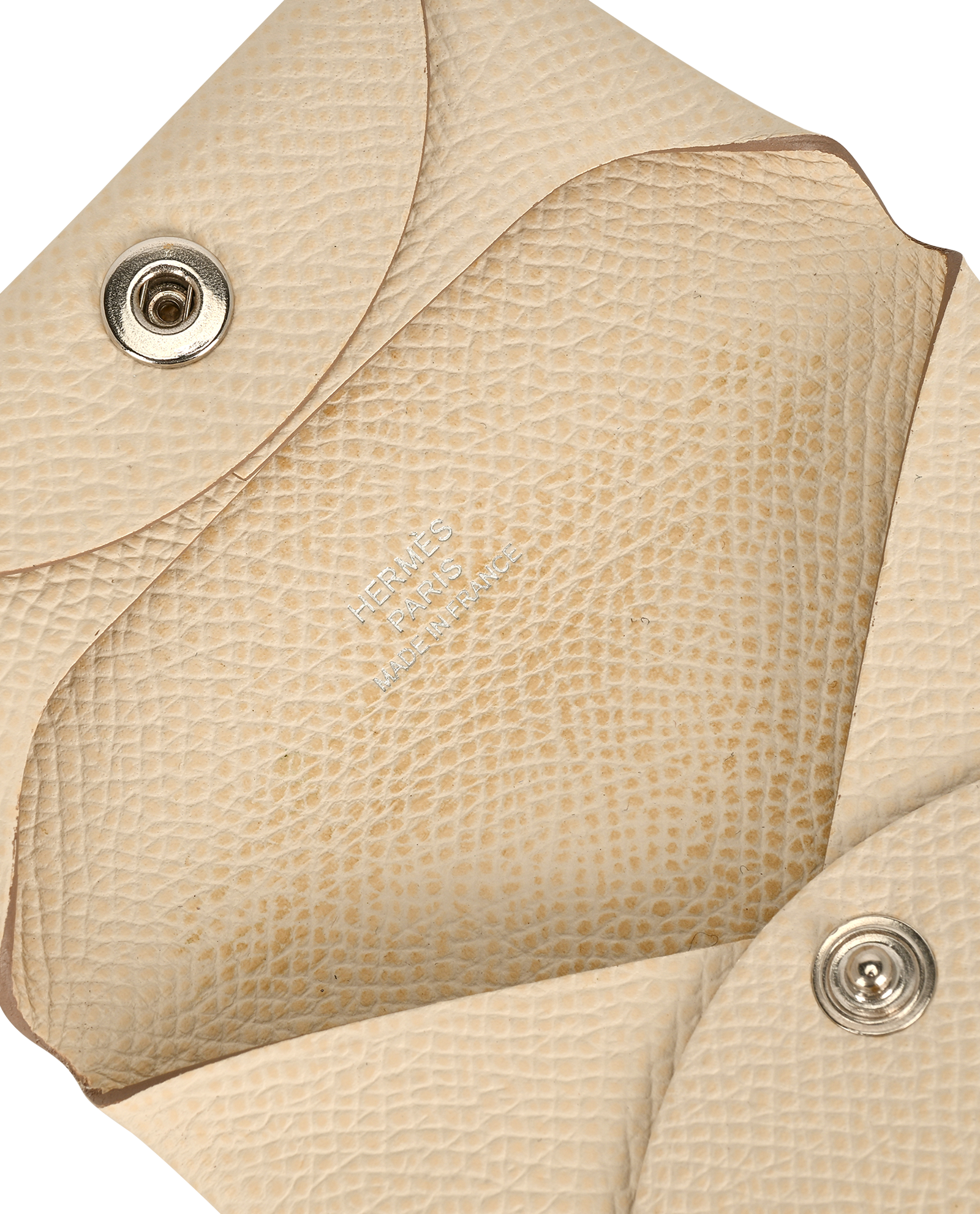 Hermes Batista Change Purse, &pound;140, Accessories, Cream, Leather, Other view